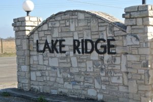 Lake Ridge Entrance